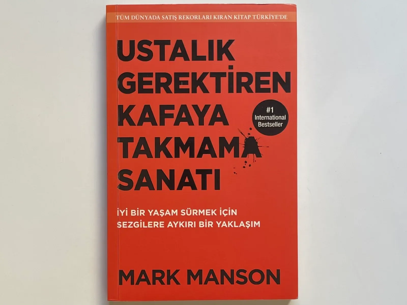 Ustalık Gerektiren Kafaya Takmama Sanatı: İyi Bir Yaşam Sürmek İçin Sezgilere Aykırı Bir Yaklaşım